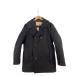 Schott* бушлат /38/ шерсть /BLK/ одноцветный 