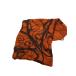 GUCCI* палантин / шелк / orange / общий рисунок / женский 