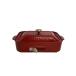 BRUNO* compact плита / красный /BOE021-RD/ flat поверхность plate /.... plate //