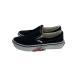 VANS* deck shoes /22cm/BLK/ парусина /V98CLA