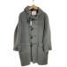 MONTGOMERY* полупальто "даффл коут" /42/ шерсть /GRY/ одноцветный 