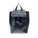 tryad/ рюкзак / кожа / черный / одноцветный 