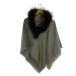 23 район * палантин / шерсть /GRY/ одноцветный / женский /CSF.CA.305