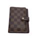 LOUIS VUITTON* обложка для записной книжки / кожа /BRW/ проверка / мужской /ca2057//