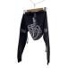 ALICE HOLLYWOOD*LOGO HOODED SCARF/ шарф / хлопок /BLK/ мужской //