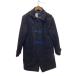 Paul Smith* полупальто "даффл коут" /M/ шерсть /BRW/ одноцветный /PY-IS-77388/ Brown / внутренний down 