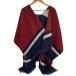 TOMMY HILFIGER* палантин / акрил /NVY/ одноцветный / женский 