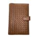 BOTTEGA VENETA* обложка для записной книжки / кожа /BRW/ мужской / сетка / обложка для записной книжки //