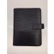 LOUIS VUITTON* Agenda MM_ epi / кожа /BLK/ мужской 
