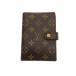 LOUIS VUITTON* Agenda PM_ монограмма * парусина / Brown / обложка для записной книжки /R20005