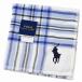  Polo Ralph Lauren полотенце носовой платок 1 листов мужской бренд белый b маршрутизатор язык проверка Logo вышивка мужчина джентльмен полотенце для рук День отца подарок 