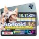 Android 16 �^�u���b�g 10�C���` MENTUME T30 �A���h���C�h16 ���� Wi-Fi���f�� GPS���� 24GB+128GB 8�R�ACPU 6000mAh Widevine L1/Netflix�Ή� ���{��d�l��