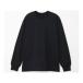 HANES �A�E�g�h�A�p�E�F�A HM4-D202 1P KURO LONG SLEEVE T-SHIRT�i�u���b�N�j �T�C�Y S �w�C���Y