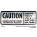 MOONEYES �X�e�b�J�[ DM-165 CAUTION STICKER ���[���A�C�Y
