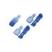 KIJIMA электрический крепление, опора * покрытие вид T ответвление 3 шт. комплект ( голубой ) Kijima 