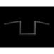 Neofactory 1�C���`�o�[�̗p�̂قƂ�ǂ̃n�[���[ �n���h���֘A�p�[�c �w�R�~�L�� 8in Z�o�[�n���h�� �u���b�N �l�I�t�@�N�g���[