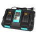 KPQ �}�L�^ DC18RD 2�� �݊��[�d�� 14.4V 18V�o�b�e���[�[�d�� MAKITA BL1430 BL