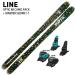  старый модель [ лыжи 2 позиций комплект ] линия лыжи 2025 LINE OPTIC 88 CAMO PACK CAMO + MARKER SQUIRE 11 все mountain крепления комплект 24-25ST