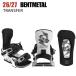 2027 BENTMETAL отдушина metal TRANSFER transfer WHITE 26-27 сноуборд крепления Vine сноуборд ST