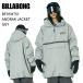 [OUTLET] BILLABONG Billabong BF01M751 ANORAK JACKETano подставка жакет тянуть over GGY одежда для сноуборда стандартный товар 25-26ST
