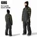 686 Schic seito Schic sM2W211 HOT LAP INSULATED BIB BLACK DENIM 24-25 одежда мужской bib брюки rok пчела ST