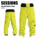 SESSIONS Sessions SQUADRON PANT YELLOW 24-25 одежда унисекс брюки лыжи сноуборд ST