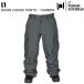 L1 L one DIXON CARGO PANT CARBON одежда для сноуборда брюки L1 одежда сноуборд одежда 25-26 модель ST