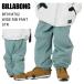 [OUTLET] BILLABONG Billabong BF01M702 WIDE RIB PANT широкий ребра брюки STR сноуборд сноуборд одежда стандартный товар 25-26ST