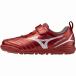 MIZUNO Mizuno mona Lucida Neo 3 CLUB KIDS AS( рубин красный × белый ) P1GE252660 футбол Junior tore колодка липучка ST