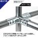 5���� �W���C���g �P�ǃp�C�v NTY-TA3 ��48.6mm �R�[�i�[ �ڑ����� 90�x ���p �����^ ��t�� �N�����v �K���[�W ���� ���� �֘A�摜2