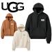  UGG UGG Parker 1171478 обратная сторона ворсистый женский Logo tops длинный рукав тянуть over тренировочный W UGG LOGO HOODIE