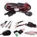 YUNPICAR свет для реле Harness противотуманая фара расширение переключатель имеется DC12V контроль box установка для электропроводка проводка отображать LED