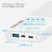 ���o�C���o�b�e���[ ��e�� 20000mAh �����[�d QC3.0 USB PD AQCCESS AQ627AP- K ���^ �y�� �}���[�d ����s�� �֘A�摜2
