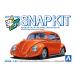  Aoshima пластиковая модель 1/32 приятный pra зажим комплект No.20CU-MO Volkswagen Beetle custom металлик orange 