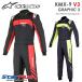  Alpine Stars костюм для гонок Cart для KMX-9 v3 GRAPHIC3 FIA8877-2022 легализация alpinestars 2025 год .. модель 