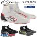  Alpine Stars рейсинг обувь 4 колесо для SUPERTECH super Tec FIA8856-2018 легализация SFI 3.3 засвидетельствование alpinestars 2025 год модели 