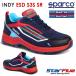  Sparco maru tea ni racing safety shoes INDY ESD S3S SR Indy - safety shoes Sparco MARTINI RACING 2023 year of model 