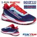  Sparco maru чай ni рейсинг бег обувь S-RUNes Ran Sparco MARTINI RACING спортивные туфли обувь 