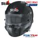 Stilos tea ro helmet ST5F ZERO8860 carbon 4 wheel for FIA8860-2018 SNELL SA2015 official recognition 