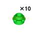  Lego LEGO растения детали продажа поотдельности #24866 цветок край plate 1×1 круг :b светло-зеленый (10 шт. комплект )