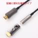 �z�Ǘp���E�� HDMI AOC�P�[�u�� 4K/60P HDR�Ή� HDMI���t�@�C�o�[�P�[�u��20m 18Gbps HD2AOCDP-20M�y�݌ɕi�z�y���������z �֘A�摜1