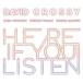 ͢ DAVID CROSBY / HERE IF YOU LISTEN [CD]