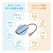 USB�n�u USB Type-C �n�u �ϊ��A�_�v�^ 7in1 �h�b�L���O�X�e�[�V���� HDMI 4K PD�}���[�d USB3.0 SD�J�[�h���[�_�[ �֘A�摜2