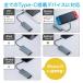 USB�n�u USB Type-C �n�u �ϊ��A�_�v�^ 7in1 �h�b�L���O�X�e�[�V���� HDMI 4K PD�}���[�d USB3.0 SD�J�[�h���[�_�[ �֘A�摜4