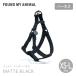 FOUND MY ANIMALfaundo мой животное собака * Harness MATTE BLACK| матовый черный XS,S,M,L размер собака Harness 