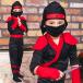  Kids ninja Fighter чёрный .. ...... маска японский стиль кимоно костюмы костюм Halloween ребенок ребенок детский сад . ученик начальной школы девочка мужчина 100 120 140