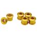 GIZA PRODUCTS(gi The Pro daktsu) chain ring bolt 5 piece set 6mm single for gold 00102 Yu-Mail possible 