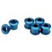 GIZA PRODUCTS(gi The Pro daktsu) chain ring bolt 5 piece set 6mm single for blue 0103 Yu-Mail possible 