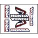  Vintage HONDA WING стикер сиденье 