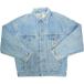 VINTAGE ���B���e�[�W Carhartt �J�[�n�[�g Trucker Jacket Faded Indigo�g���b�J�[�W���P�b�g �C���f�B�S Size �yM�z �y���Õi-�ǂ��z 20829426